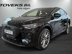 Mytsvart metallic Begagnad 2025 Audi Q4 Sportback e-tron S-Line SUV | 779 900 kr