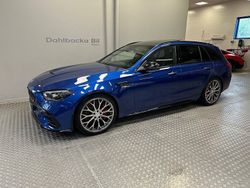 Blå Begagnad 2023 Mercedes C63 S E Performance AMG Kombi | 899 000 kr