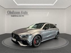 Mörkgrå Begagnad 2024 Mercedes A45 AMG Premium Plus Halvkombi | 599 000 kr (Marknadspris)