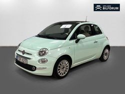 Grön Begagnad 2015 Fiat 500 Lounge Halvkombi | 89 000 kr (Marknadspris)