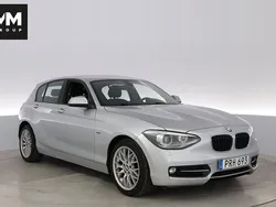 Silver Begagnad 2013 BMW 118 Sport Line Halvkombi | 109 000 kr (Marknadspris)