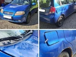 Blå Begagnad 2005 Chevrolet Kalos Halvkombi | 4 900 kr (Superpris)