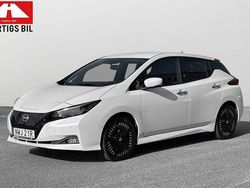 Vit Begagnad 2022 Nissan Leaf N-Connecta Halvkombi | 189 900 kr (Marknadspris)
