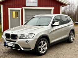 Ljusgrå (grå) Begagnad 2012 BMW X3 SUV | 134 900 kr (Marknadspris)
