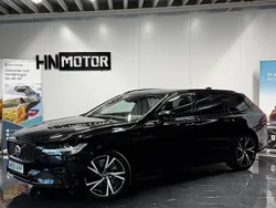 Svart Begagnad 2022 Volvo V90 R-Design Kombi | 409 900 kr (Marknadspris)