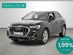 Svart Begagnad 2021 Audi Q3 S-Line SUV | 309 900 kr (Superpris)