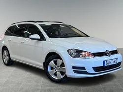 Vit Begagnad 2014 VW Golf VII Kombi | 119 900 kr (Lite dyr)
