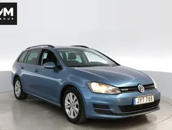 Blå Begagnad 2016 VW Golf VII Kombi | 109 900 kr (Marknadspris)