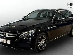 Svart (black) Begagnad 2017 Mercedes C180 Kombi | 219 900 kr (Marknadspris)