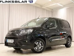 Svart (svart metallice) Begagnad 2020 Toyota Proace City Van | 229 900 kr (Dyr)