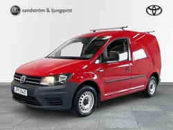 Röd Begagnad 2019 VW Caddy Minibuss | 199 000 kr (Dyr)