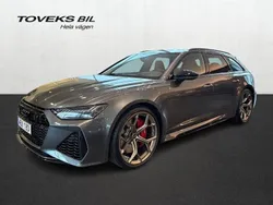 Grå (daytonagrå pärleffekt) Ny 2025 Audi RS6 Performance Kombi | 1 670 000 kr (Bra pris)