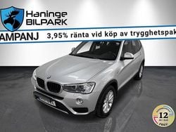 Silver Begagnad 2016 BMW X3 SUV | 229 900 kr (Marknadspris)