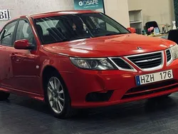 Röd Begagnad 2011 Saab 9-3 Linear Sedan | 39 900 kr (Marknadspris)