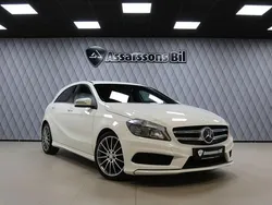Vit Begagnad 2013 Mercedes A180 AMG line Halvkombi | 149 900 kr (Marknadspris)