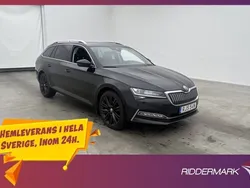 Svart Begagnad 2021 Skoda Superb Style Kombi | 274 800 kr (Marknadspris)