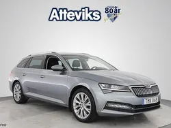 Grå Begagnad 2020 Skoda Superb Business Line Kombi | 189 900 kr (Bra pris)