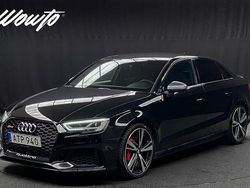 Svart Begagnad 2018 Audi RS3 Comfort Halvkombi | 469 800 kr (Lite dyr)