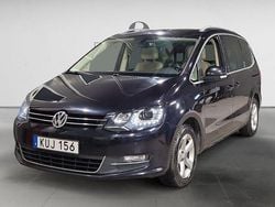 Svart Begagnad 2015 VW Sharan GT Minibuss | 114 900 kr (Superpris)