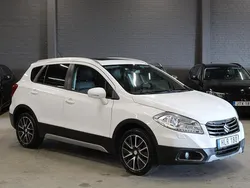 Vit (vit metallic) Begagnad 2015 Suzuki SX4 S-Cross SUV | 99 900 kr (Bra pris)