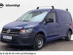 Blå Begagnad 2019 VW Caddy Maxi Minibuss | 172 900 kr