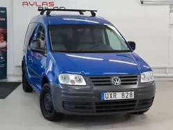 Mörkblå (blå) Begagnad 2004 VW Caddy Minibuss | 49 900 kr (Marknadspris)