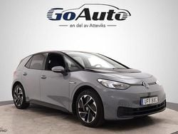 Grå Begagnad 2022 VW ID.3 Pro Performance Halvkombi | 239 500 kr (Bra pris)