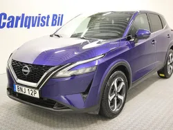 Blå metallic Begagnad 2023 Nissan Qashqai N-Connecta SUV | 309 000 kr (Marknadspris)