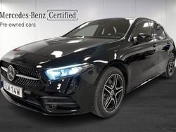 Svart Begagnad 2023 Mercedes A250 AMG Halvkombi | 319 000 kr (Marknadspris)