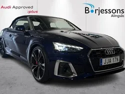 Blå Begagnad 2023 Audi A5 Cabriolet S-Line Cab | 649 900 kr