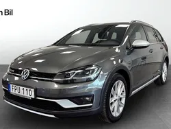Mörkgrå (indium grey metallic) Begagnad 2018 VW Golf Alltrack Kombi | 234 900 kr (Lite dyr)