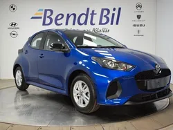 Blå Ny 2024 Mazda 2 Center-Line Halvkombi | 259 900 kr (Marknadspris)