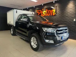 Svart Begagnad 2018 Ford Ranger Limited Pickup | 261 250 kr (Marknadspris)