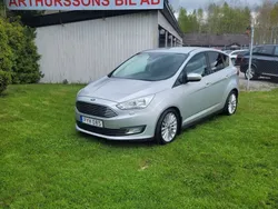 Grå Begagnad 2015 Ford C-MAX Titanium Minibuss | 69 000 kr (Marknadspris)