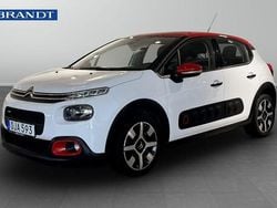 Vit Begagnad 2016 Citroën C3 PureTech Halvkombi | 79 900 kr (Marknadspris)
