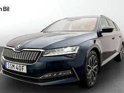 Blå Begagnad 2023 Skoda Superb Business Line Kombi | 374 900 kr (Dyr)