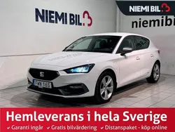 Vit Begagnad 2021 Seat Leon FR Halvkombi | 219 900 kr (Bra pris)