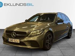 Grå Begagnad 2021 Mercedes C220 AMG line Kombi | 179 900 kr (Bra pris)