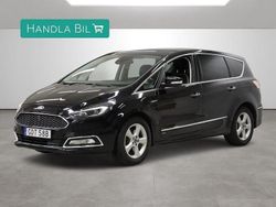 Svart Begagnad 2019 Ford S-MAX Titanium Minibuss | 279 900 kr (Dyr)