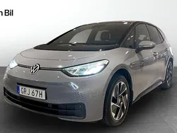 Grå (moonstone grey black) Begagnad 2022 VW ID.3 Pro Performance Halvkombi | 269 900 kr (Superpris)