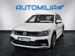Vit Begagnad 2018 VW Tiguan R-line SUV | 199 900 kr (Lite dyr)