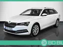 Vit Begagnad 2020 Skoda Superb Style Kombi | 247 600 kr (Bra pris)