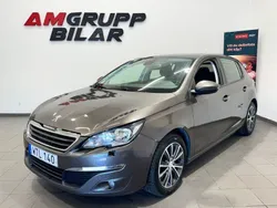 Mörkbrun Begagnad 2014 Peugeot 308 Active Halvkombi | 59 900 kr (Bra pris)
