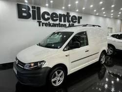 Vit Begagnad 2018 VW Caddy Minibuss | 134 990 kr (Marknadspris)