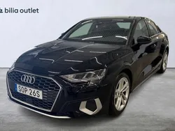 Svart Begagnad 2021 Audi A3 Comfort Sedan | 219 000 kr (Marknadspris)