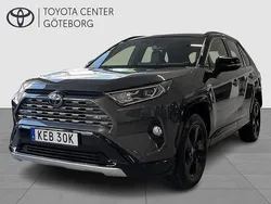 Grå Begagnad 2021 Toyota RAV4 Hybrid Style SUV | 379 900 kr (Bra pris)