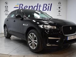Narviksvart metallic Begagnad 2019 Jaguar F-Pace R-Sport SUV | 269 500 kr (Bra pris)