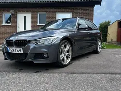 Grå Begagnad 2017 BMW 320 M Sport Kombi | 185 999 kr (Marknadspris)