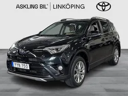 Svart Begagnad 2017 Toyota RAV4 Hybrid Executive SUV | 249 000 kr (Marknadspris)