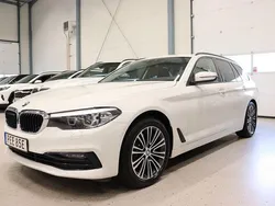 Vit Begagnad 2019 BMW 520 Sport Line Kombi | 329 800 kr (Marknadspris)